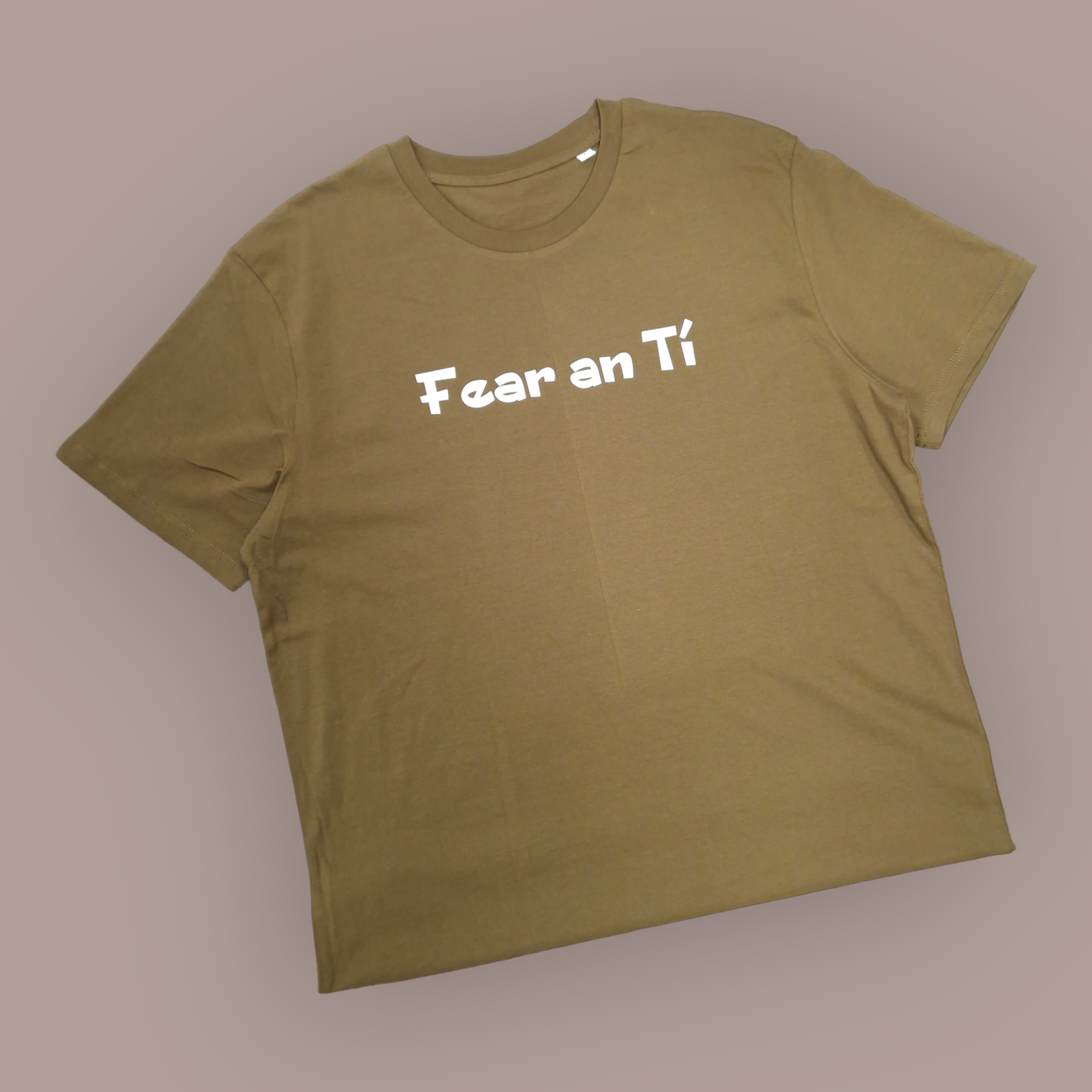 T-Shirt - Adult XL - Fear an Tí - Olive Green