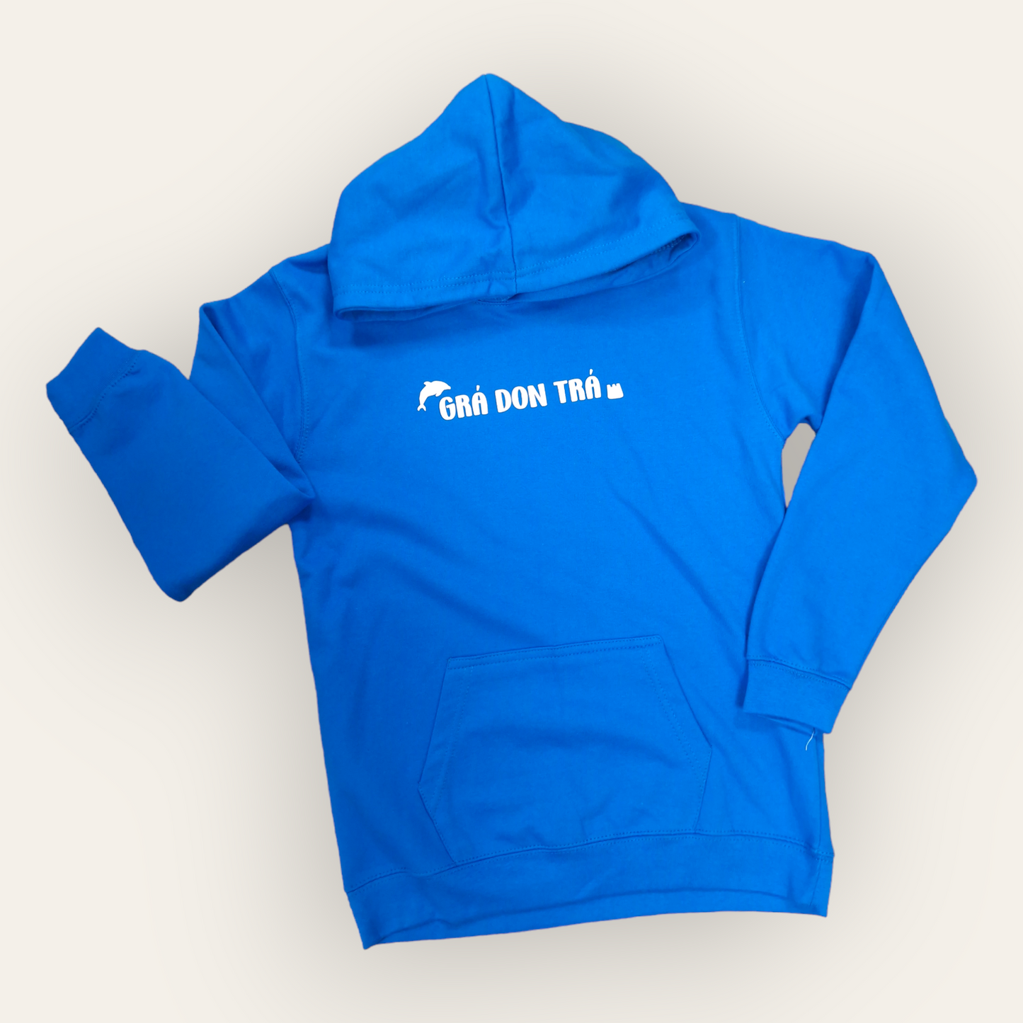 Hoodie - 12-13 Years - Grá don Trá - Blue