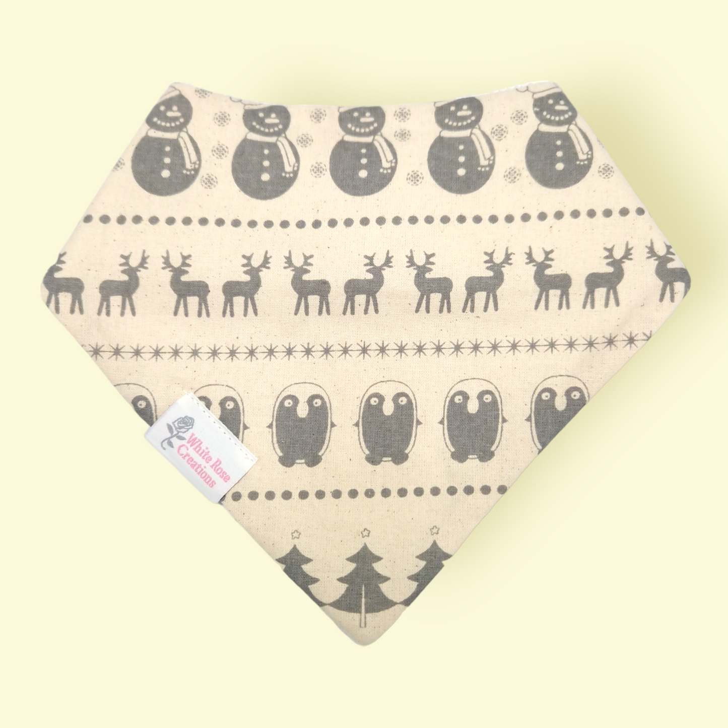Christmas Bib - Penguins