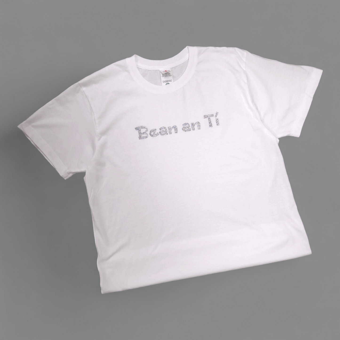 T-Shirt - Erwachsene L - Bean an Tí - Weiß