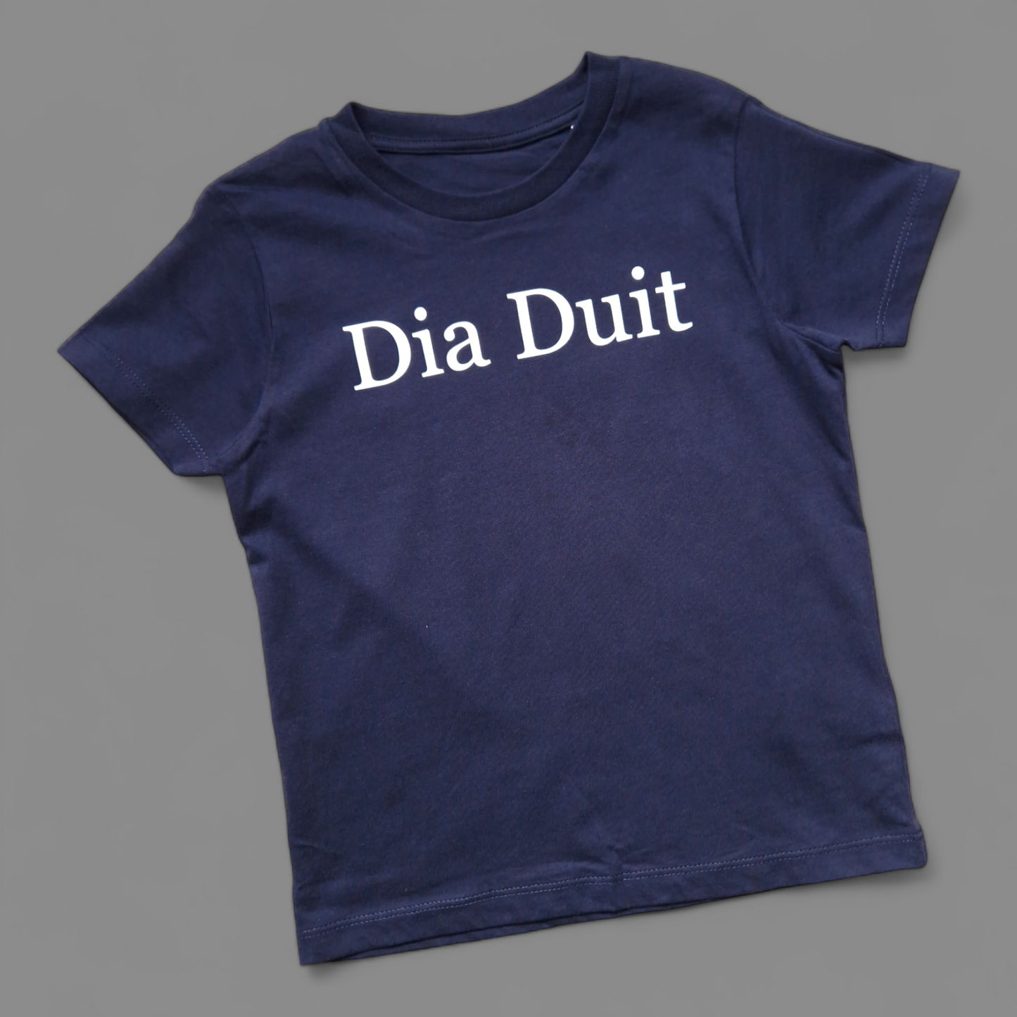 T-Shirt - 5-6 Jahre - Dia Duit - Marine