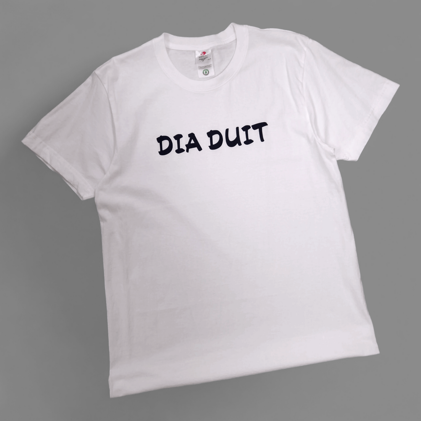 T-Shirt - Erwachsene M - Dia Duit - Weiß