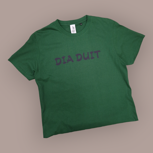 T-Shirt - Adult XS - Dia Duit - Green