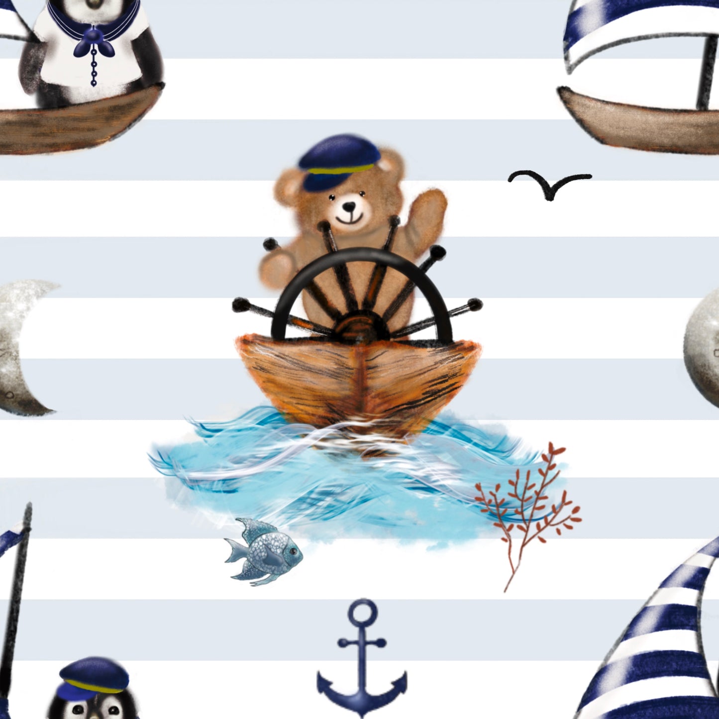 Beanie Hat (Child) - Ahoy there!