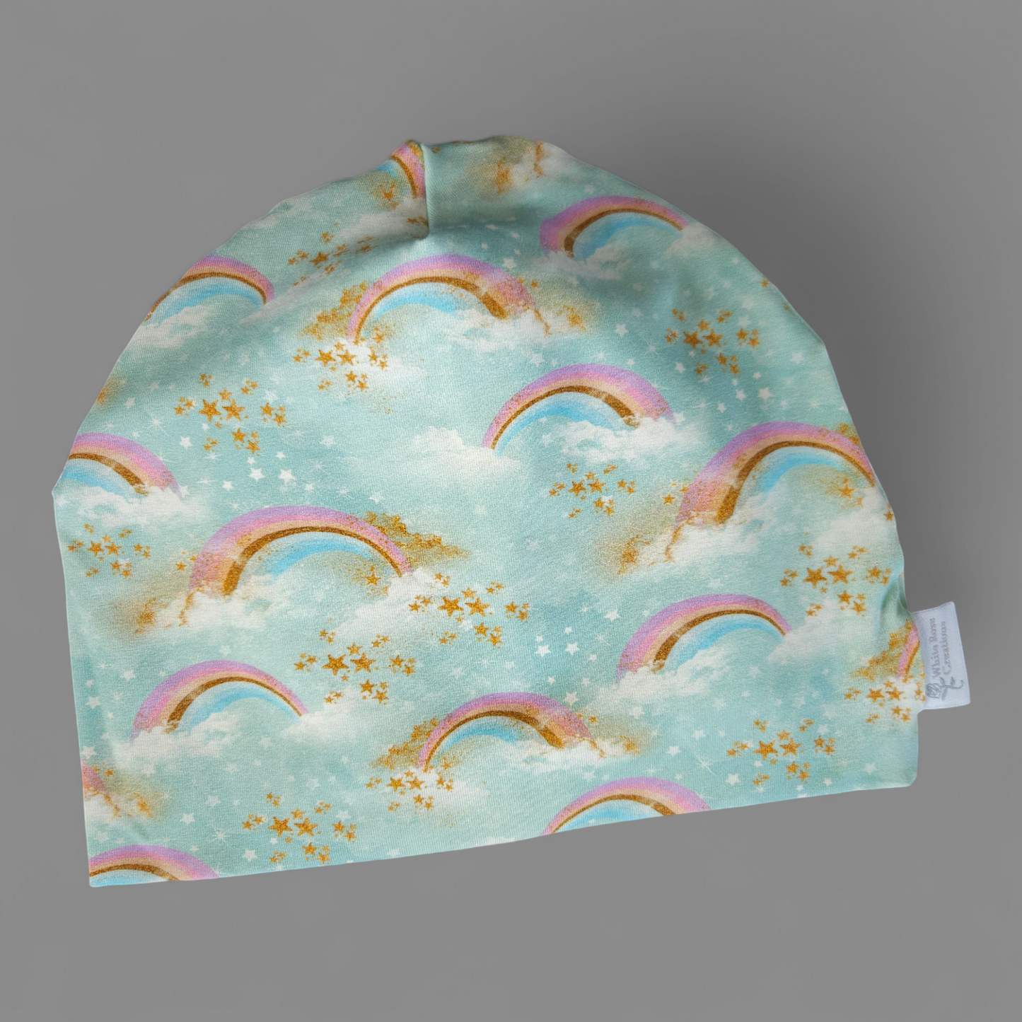 Beanie Hat - 4-7 Years - Rainbows