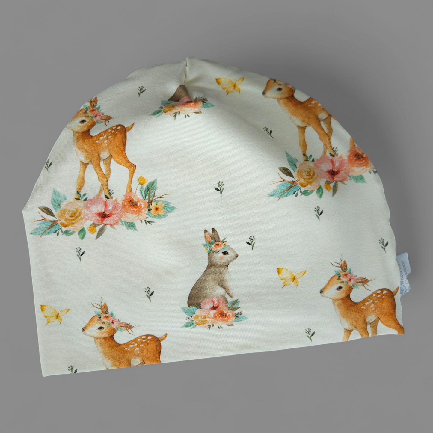 Beanie Hat - Adult Small - Spring Deer