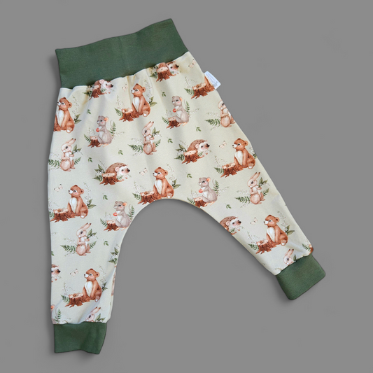 Harem Pants - 2-3 Years - Forest Walks