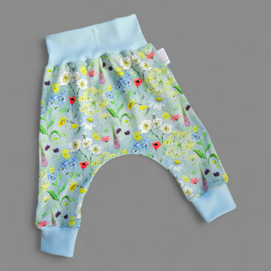 Pantalon sarouel - Prairie de fleurs sauvages irlandaises