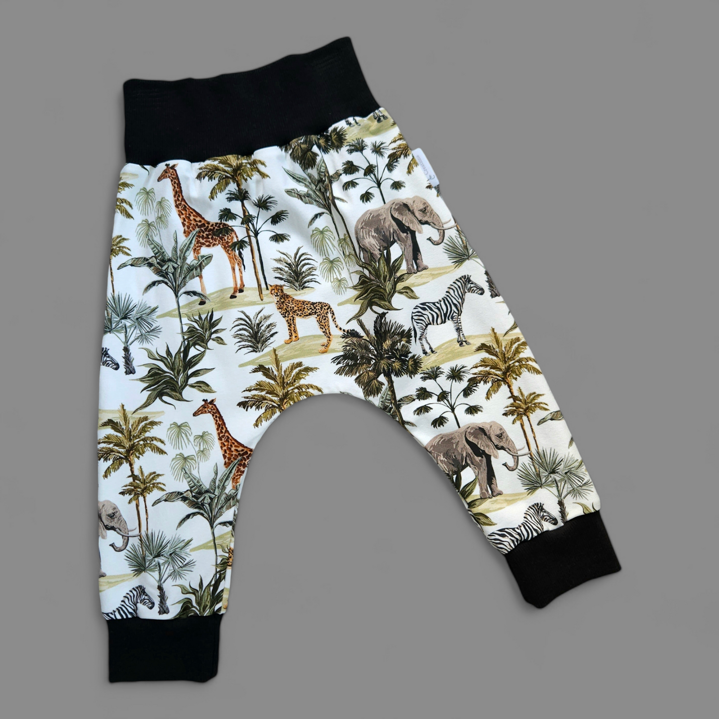 Harem Pants - 18-24 Months - On Safari