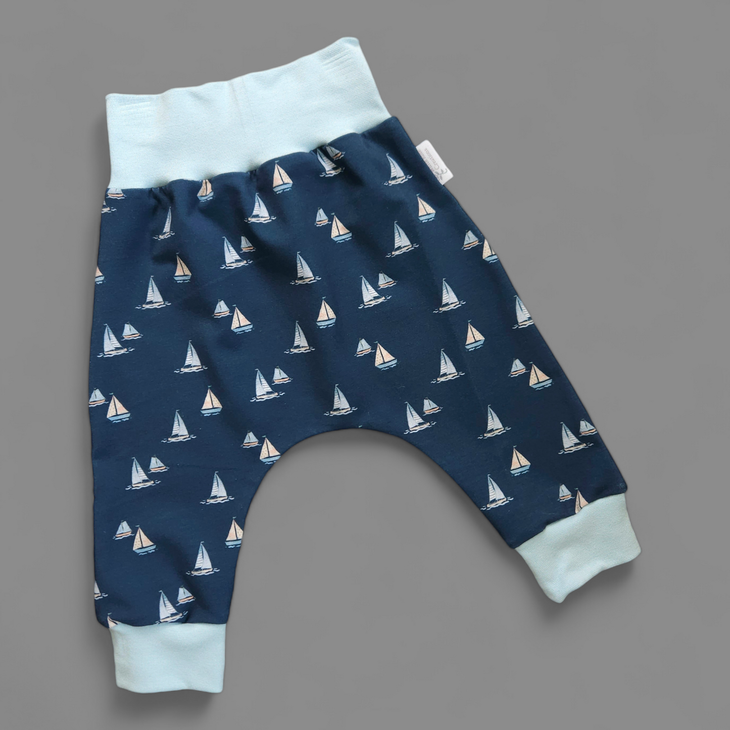 Harem Pants - 18-24 Months - Sailboats