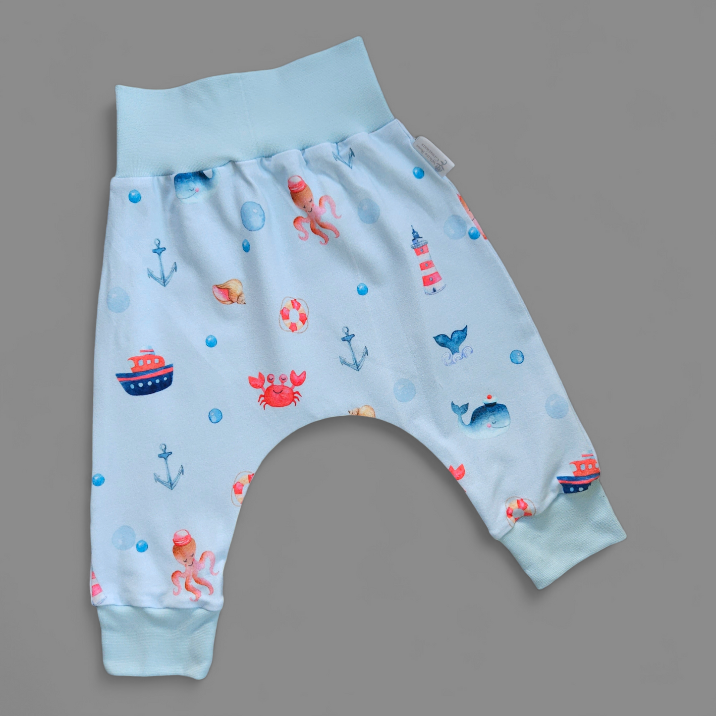 Harem Pants - 18-24 Months - Seaside Adventure