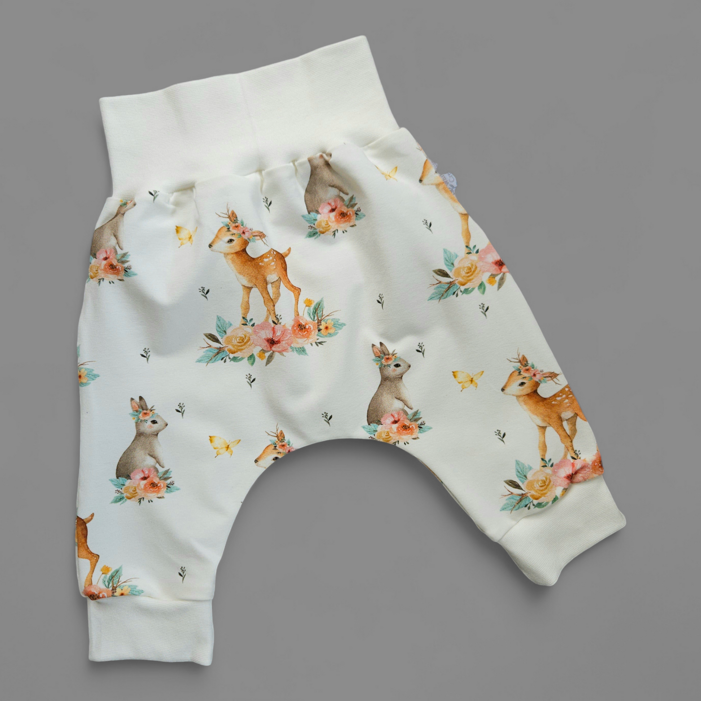 Harem Pants - 6-12 Months - Spring Deer