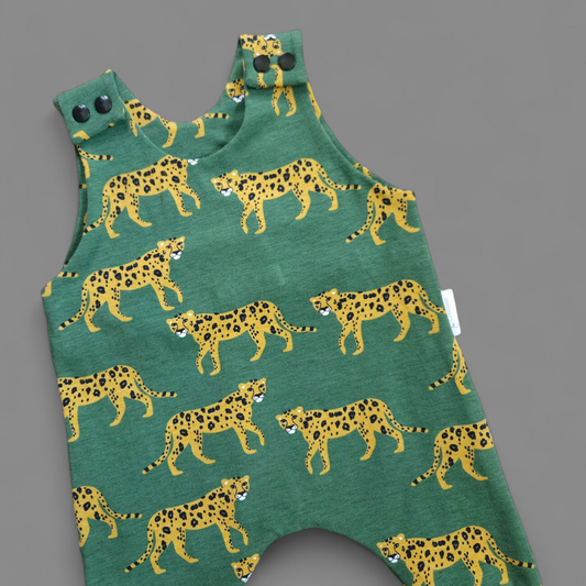 Playsuit - Newborn-3 Months - Leopards