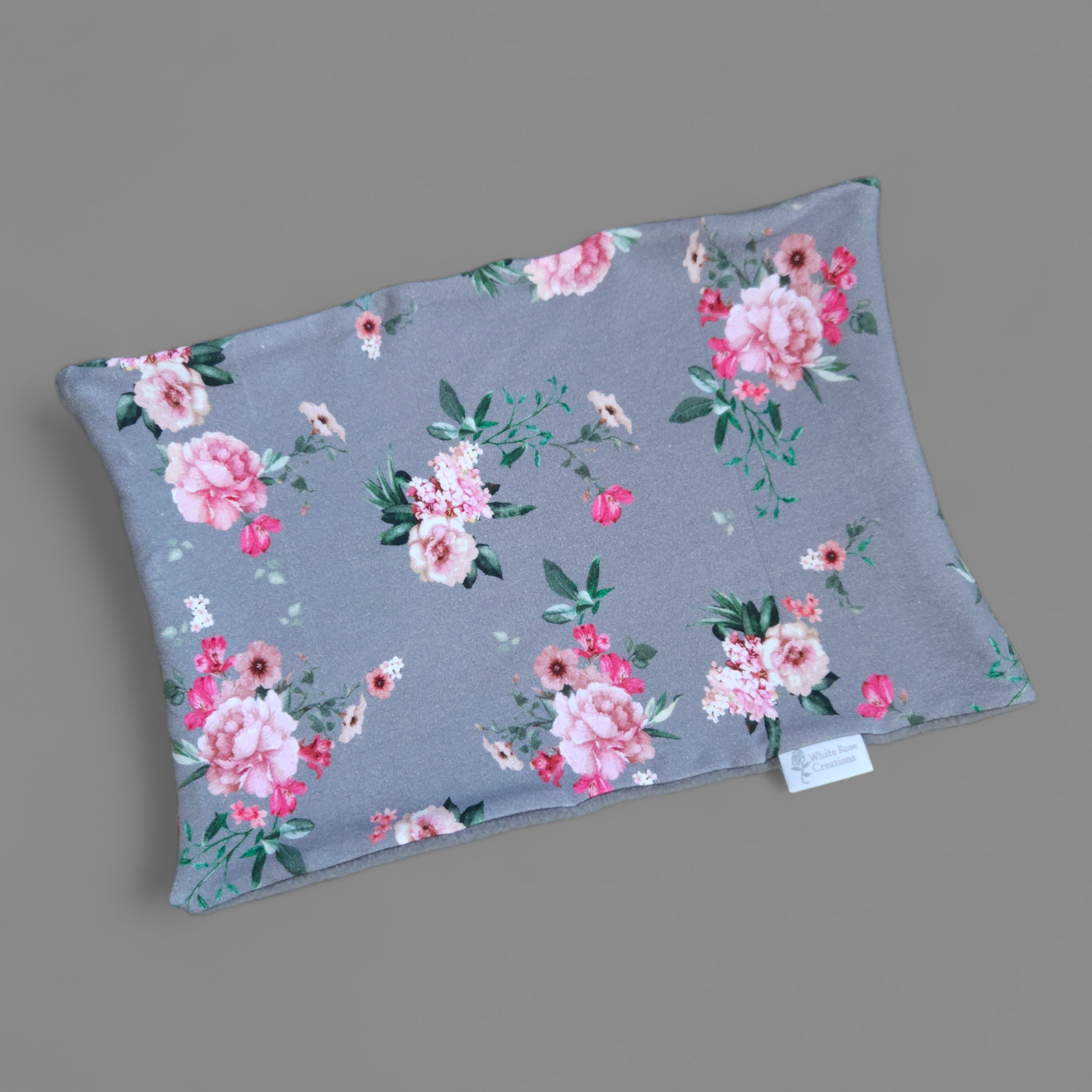 Snood - Adult M/L - Grey Floral