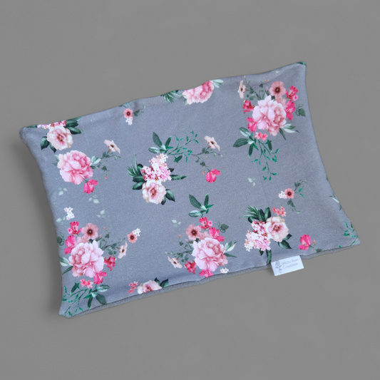 Snood - Adult M/L - Grey Floral