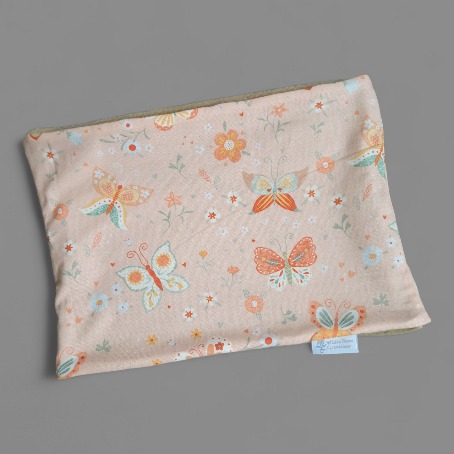 Snood - 2-4 Years - Butterflies on Peach