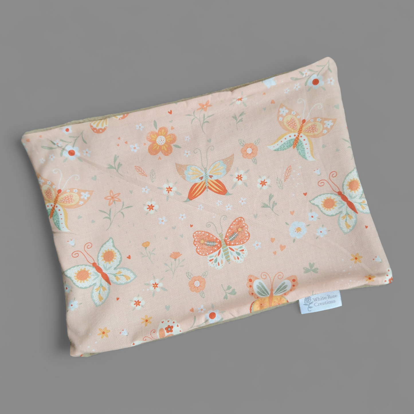 Snood - 12-24 Months - Butterflies on Peach