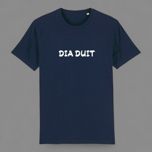 T-Shirt - Adulte XL - Dia Duit - Marine Française