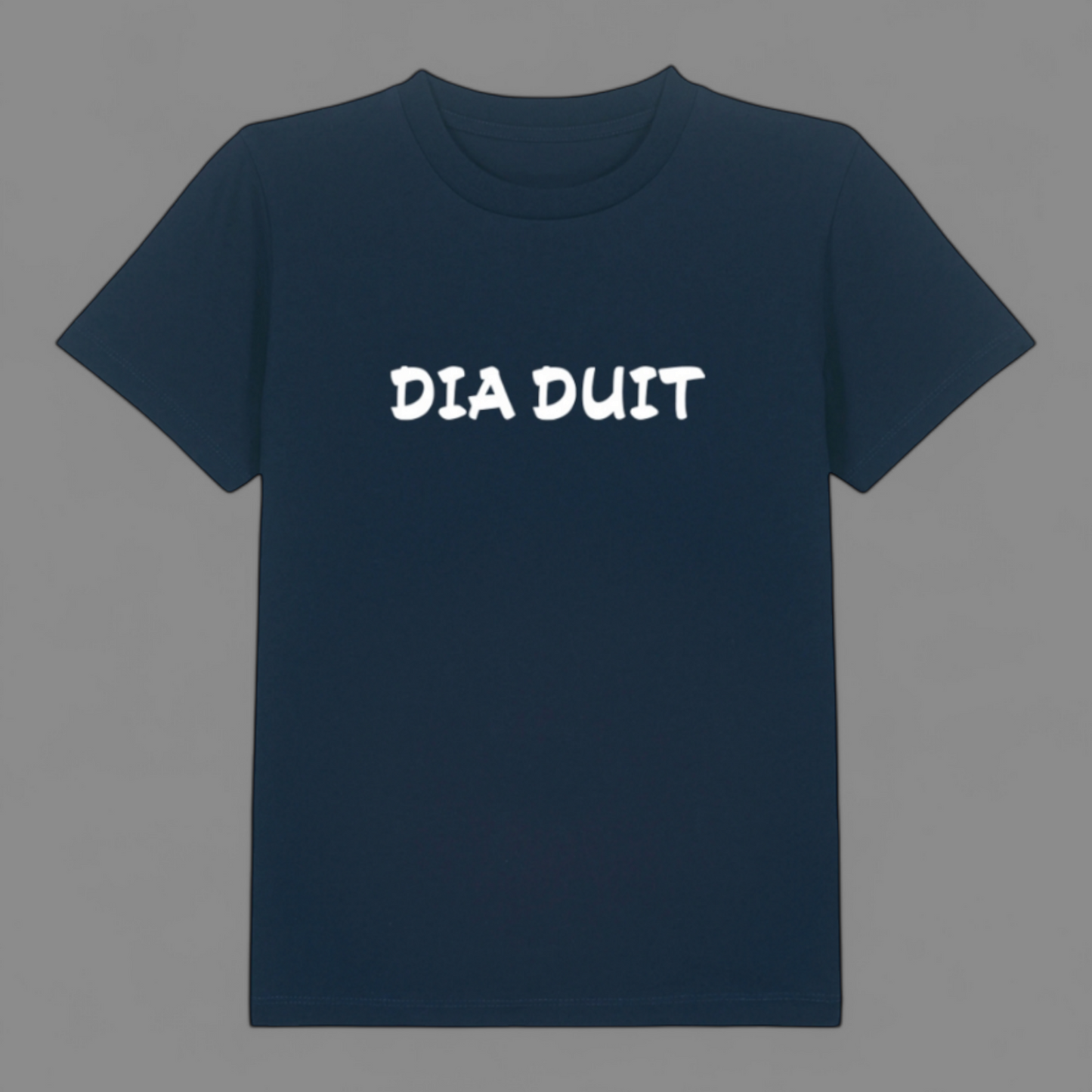 T-Shirt - 12-13 Ans - Dia Duit - Marine Française