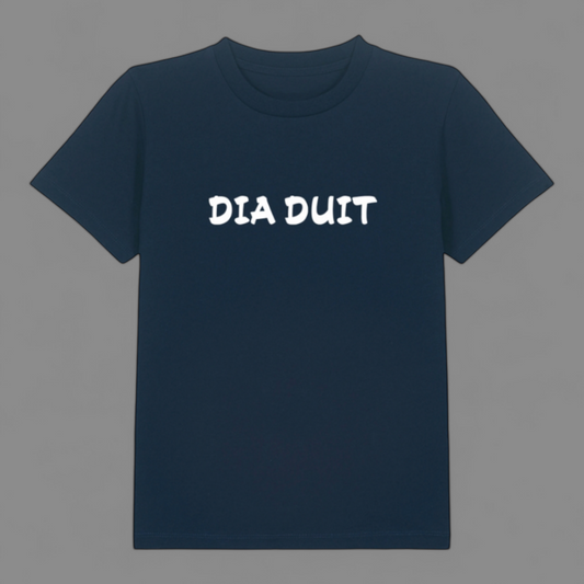 T-Shirt - 7-8 ans - Dia Duit - Marine Française