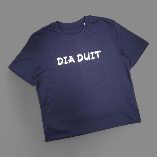 T-Shirt - Adult M - Dia Duit - Navy
