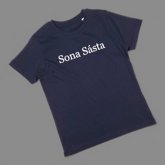 T-Shirt - 7-8 Years - Sona Sásta - Navy