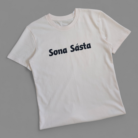 T-Shirt – Erwachsene XS – Sona Sásta – Lachsrosa