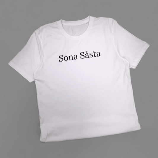 T-Shirt - Adult L - Sona Sásta - White
