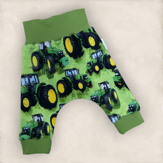 Harem Pants - 6-12 Months - Tractors