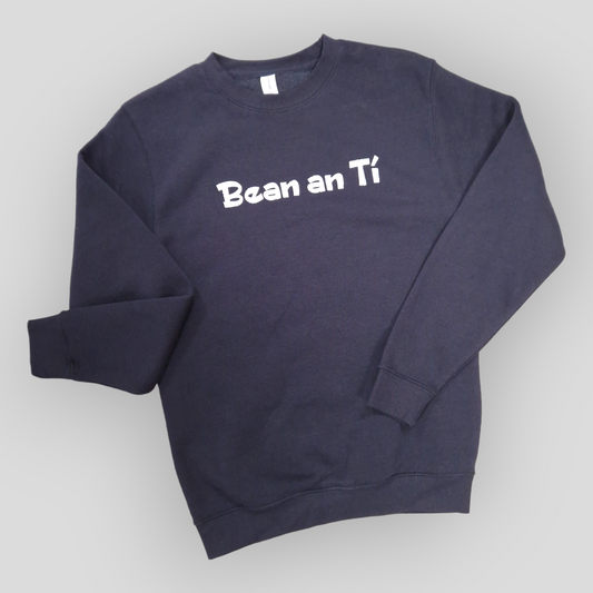 Sweatshirt - Adult S - Bean an Tí - Dark Navy